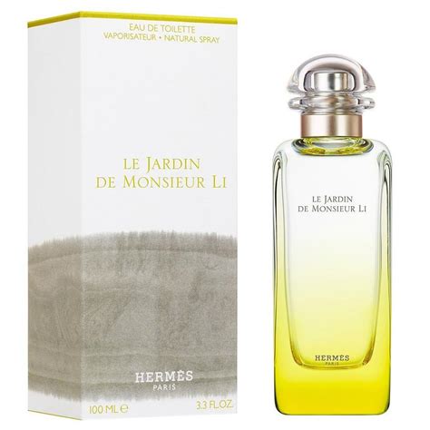 monsieur li hermes parfum inhaltstoffe|le jardin li Hermes perfume.